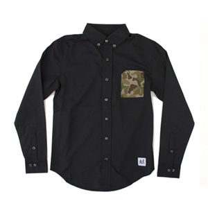 Camo Button-Up