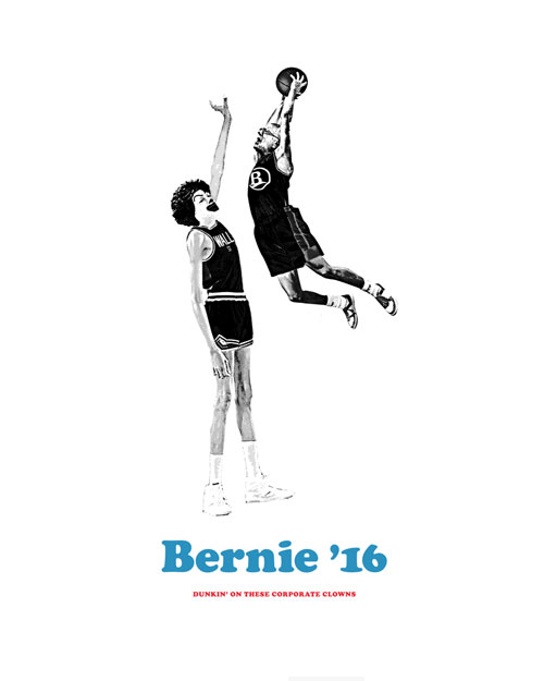 BERNIE SANDERS DUNKIN'