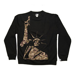 Camo Liberty Crew