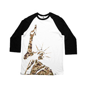 Camo Liberty Raglan